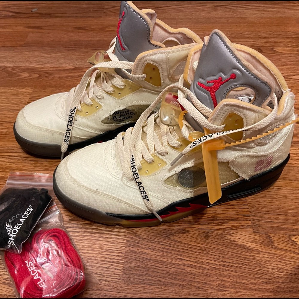 Air Jordan 5 Retro Off White Sail